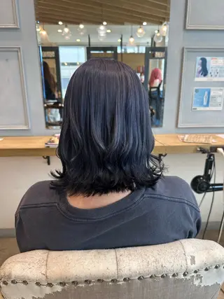 ミディアム 川上有海 🦋透明感カラー🦋のヘアスタイル