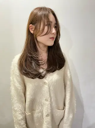 ロング 平 一裕のヘアスタイル