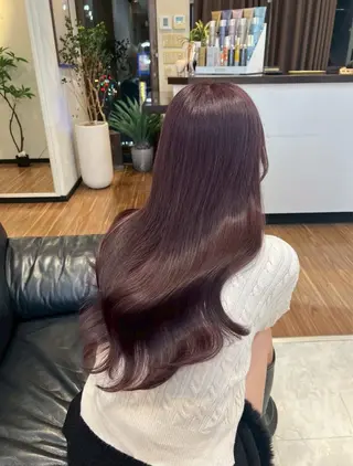 ロング ANKHCROSS みうのヘアスタイル