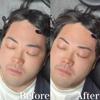 メンズ アイブロウ 5日◯ Yusukeの眉毛・アイブロウイメージ