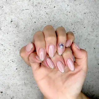 ロング カラー パーマ ヘアアレンジ メンズ キッズ ネイル マツエク・マツパ Salon Ｋのネイルデザイン