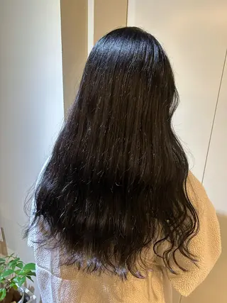 ロング 水谷 菜央のヘアスタイル