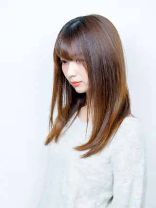 ロング 【髪質改善師】 鈴木伸之介のヘアスタイル