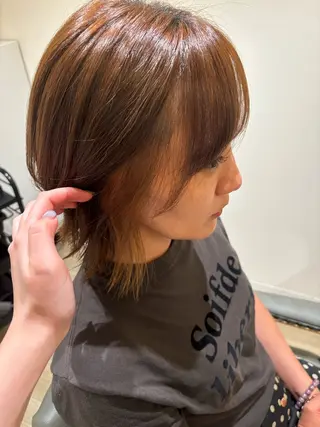 ショート カラー 中田 渚のヘアスタイル