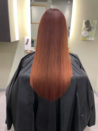 ロング カラー 髪質改善/艶カラー/ 縮毛矯正🫟ダイキのヘアスタイル