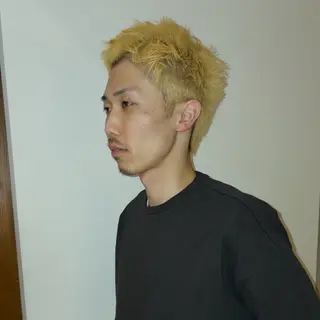 ショート カラー メンズ 🔥メンズ特化🔥 ハイトーン/RUKIのヘアスタイル