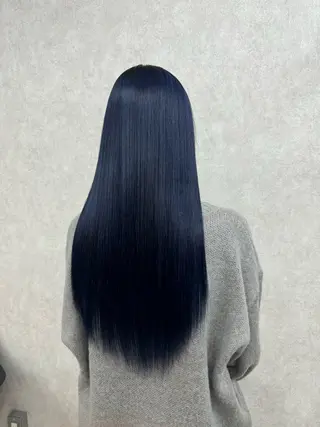 ロング カラー 梅原 姫🍬🐰のヘアスタイル