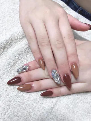 ミディアム ネイル 《LB》ラブリエ Nail&eyeのマツエク・マツパデザイン