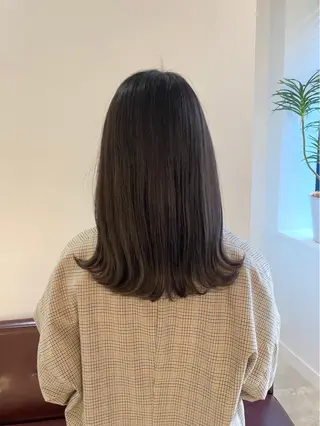 セミロング 吉原 みえのヘアスタイル