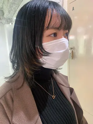 ショート カラー ヘアアレンジ アイブロウ 🧨ブリーチー×ボブ レイヤー💎じゅえるのヘアスタイル