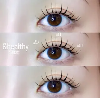 マツエク・マツパ 🦖fein. YUINA🦕⋆͛のマツエク・マツパデザイン