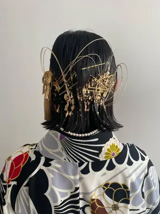 ヘアアレンジ 【似合わせ提案】鈴木 舞のネイルデザイン