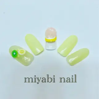 ネイル miyabi nail 桂川駅近くのネイルデザイン