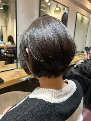 ショート アレンジ/新宿 透明感カラー/ヤノのヘアスタイル