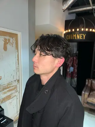 ショート パーマ メンズ NORA Harumi🌞のヘアスタイル