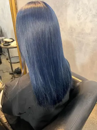 ロング カラー 周りと差のつくハイト ーン🥣AZUKIのヘアスタイル