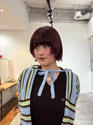 ショート 梅田/透明感カラー /ひかるのヘアスタイル