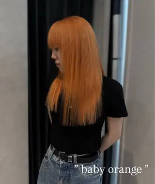 ロング カラー 堀江／韓国／透明感 ／みずき🐩のヘアスタイル