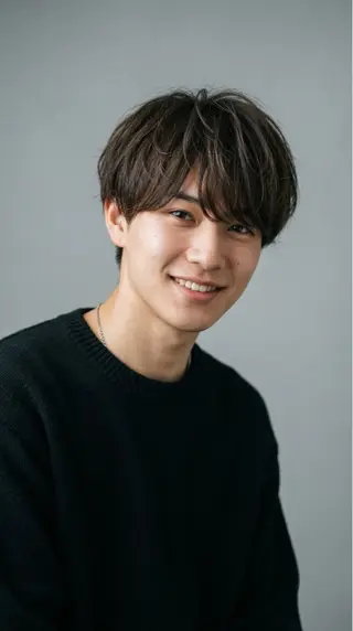 セミロング パーマ メンズ 🔮メンズ縮毛矯正 メンズパーマ💎竹永のヘアスタイル