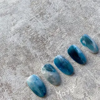 ネイル To Me Nail所属・🩵 mei🩵のネイルデザイン