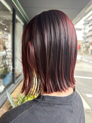 ミディアム 北野 早希のヘアスタイル
