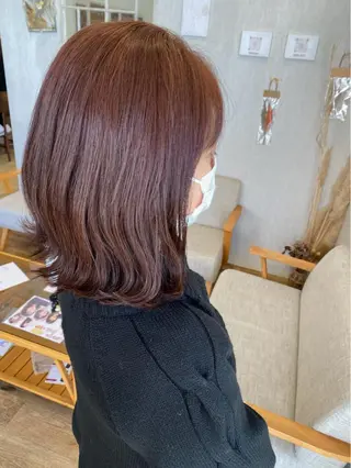 セミロング 大島 瑞穂　ビズヘアーのマツエク・マツパデザイン