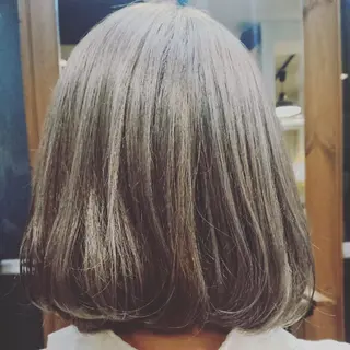 ミディアム カラー パーマ ヘアアレンジ メンズ キッズ ネイル マツエク・マツパ 【西八王子】Siq  ●FM●オーナーのヘアスタイル