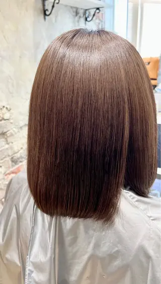 ミディアム カラー 美髪ヘッドスパ🫧 西山紗奈江💆‍♀️のヘアスタイル