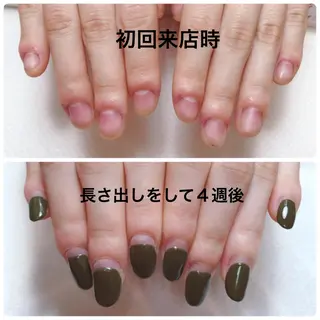 ネイル 深爪を断らない スカルプ高評価店のネイルデザイン