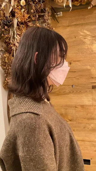 ミディアム RURI韓国ボブ 🇰🇷タッセルボブのヘアスタイル