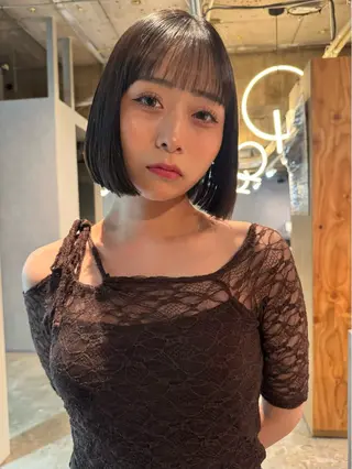 ショート Nishimura Amiのヘアスタイル