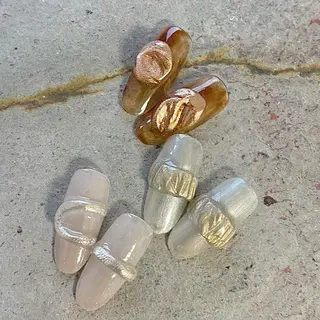 ネイル Ray. ／綺麗目ニュアンスのネイルデザイン