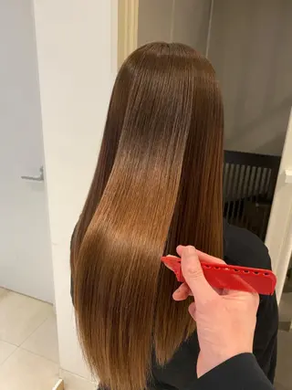 ロング 🌈評価No.1🌈 艶髪カラー❌エクステのヘアスタイル