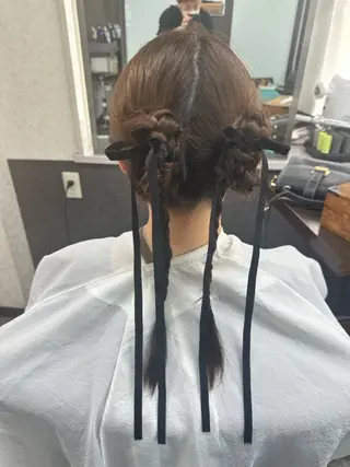 セミロング エンゼルス美容室斉間 圭司のヘアスタイル