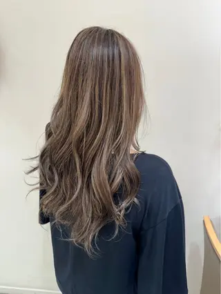 ロング カラー 🤍ハイライト/ レイヤー/銀座🤍のヘアスタイル