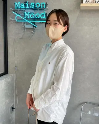 ショート 河原 亮のヘアスタイル