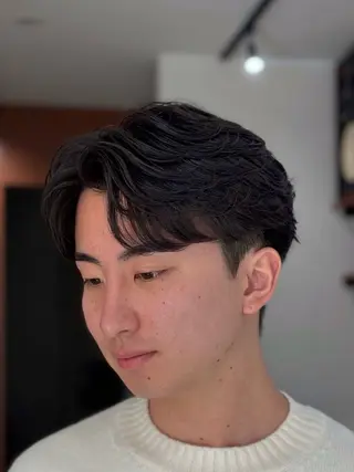 ショート パーマ メンズ 金山駅前メンズパーマ 特化COUNTERのヘアスタイル