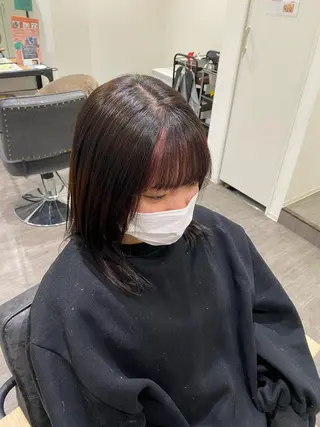 ミディアム 大野 美紅のヘアスタイル