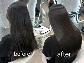 ロング ヘアアレンジ 大宮‎🩵縮毛矯正 髪質改善 佐藤 和のヘアスタイル