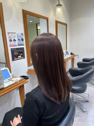 セミロング カラー ✂︎髪質改善・ Yuitoのヘアスタイル