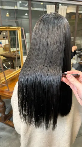 ロング カラー 🔆髪質改善 透明感 カラー🔆佐々木貴仁のヘアスタイル