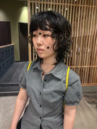 パーマ jinka hair salon所属・豊田 真夕のヘアスタイル