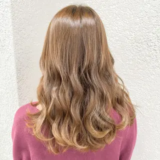 ロング カラー 🔥ブリーチカラー 槙川のヘアスタイル