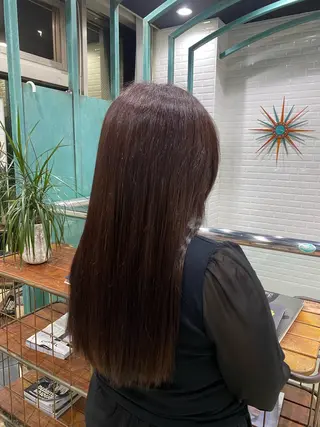 ロング カラー APPiiS所属・オノデラ ハヅキのヘアスタイル