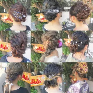 ヘアアレンジ 玉木 育実のヘアスタイル