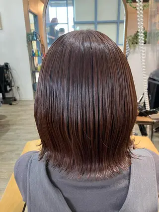 ミディアム 横浜関内髪質改善 re:Magoのヘアスタイル