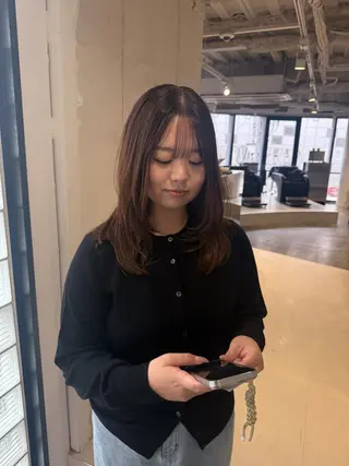 セミロング 🌻Kaho/カラー /髪質改善🌻のヘアスタイル