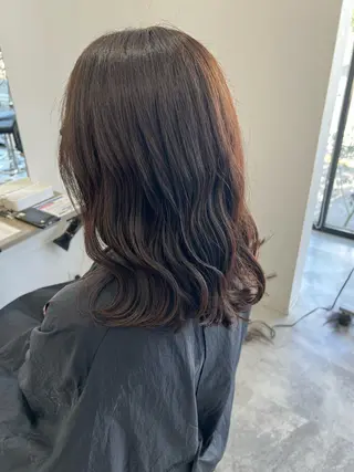 ミディアム 透明感/レイヤー💎 髪質改善/希美のヘアスタイル