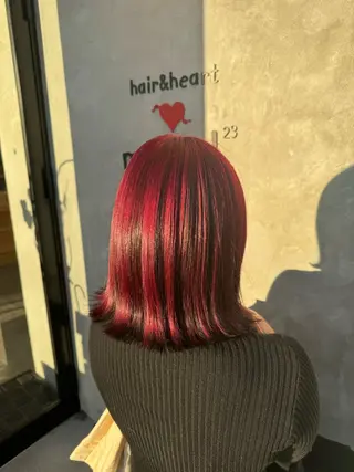 ミディアム 田邉 龍星のヘアスタイル