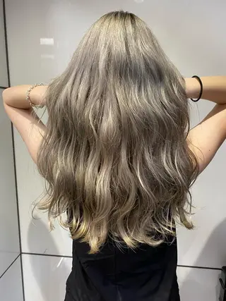 ロング カラー 🧡色落ちまで2度綺 麗なカラー🧡ヨシキのヘアスタイル